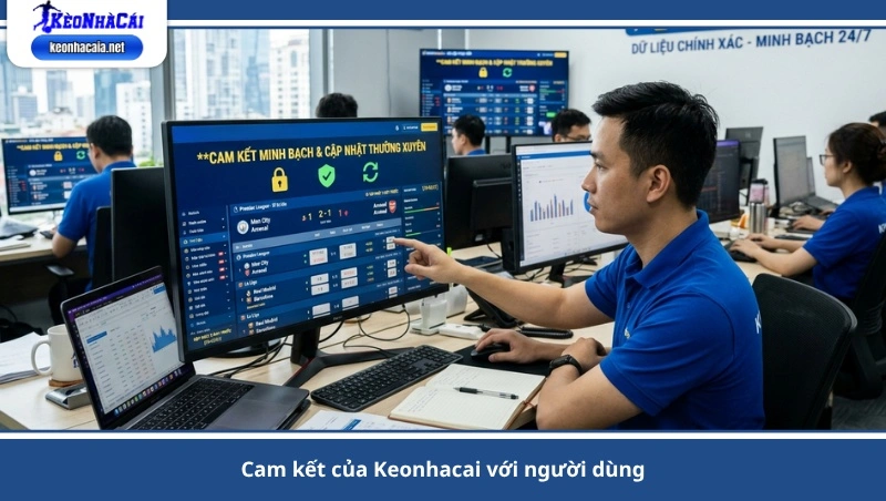 cam kết của Keonhacai với người dùng