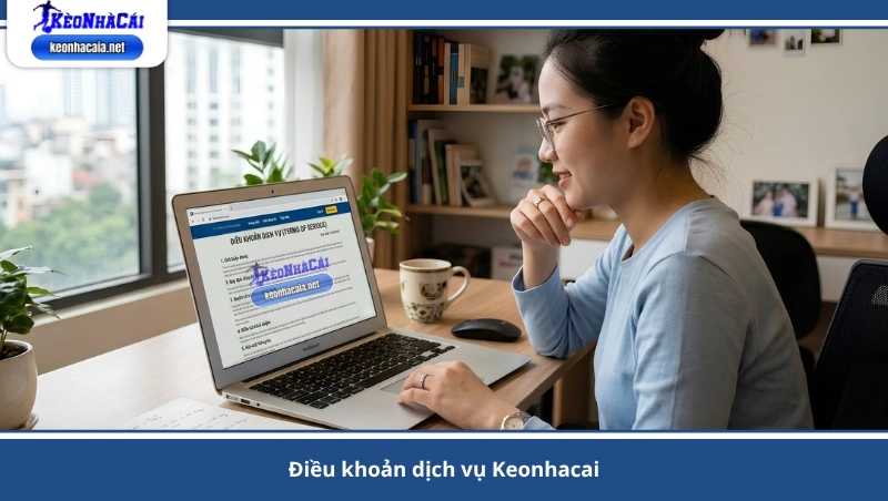 điều khoản dịch vụ Keonhacai