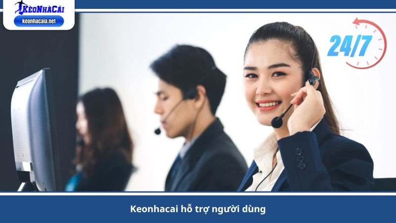 Keonhacai hỗ trợ người dùng
