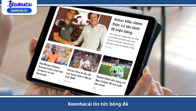 Keonhacai tin tức bóng đá