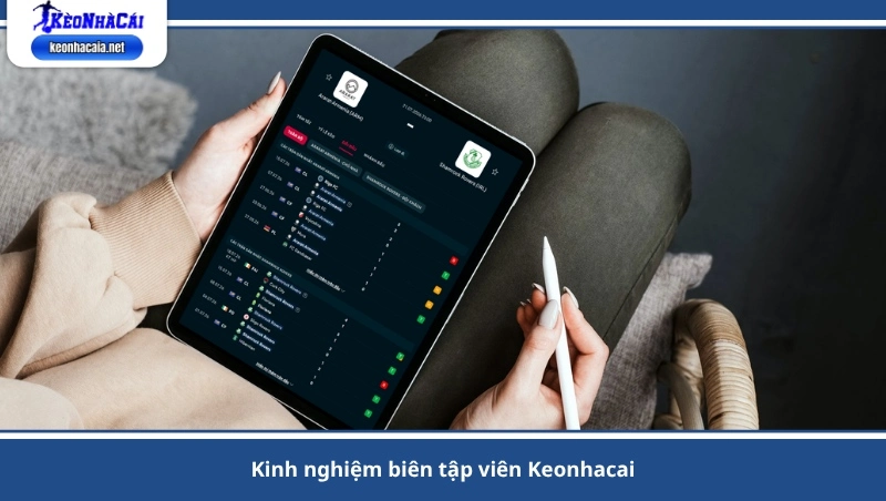 kinh nghiệm biên tập viên Keonhacai